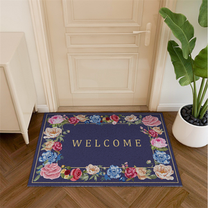 <span class=keywords><strong>Tapis</strong></span> de cuisine à bobine en PVC <span class=keywords><strong>tapis</strong></span> à boucle en <span class=keywords><strong>vinyle</strong></span> pour l'entrée du salon <span class=keywords><strong>tapis</strong></span> modernes Art paillasson d'entrée imperméable PVC <span class=keywords><strong>tapis</strong></span> de porte de bienvenue - Product Image 5