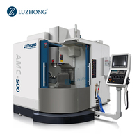 Centre d'usinage CNC vertical 5 axes AMC500 avec commande FANUC, broche BT40, fraiseuse 3+2 axes, vente directe usine