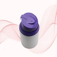 Emballage cosmétique en plastique avec pompe sans air de 30 ml, 50 ml, 80 ml, 100 ml, 120 ml, 135 ml, 150 ml, 200 ml, modèle ABN03-002