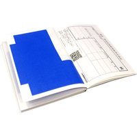 Carnet de chèques d'enregistrement de paiement en papier autocopiant à impression personnalisée