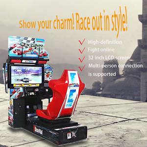 Máquina de videojuegos de carreras 3D, simulador de carreras, máquina de juegos de arcade operada con monedas, juego de carreras para centros comerciales, máquina de videojuegos de entretenimiento. - Product Image 3