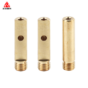Goupille de centrage filetée à épaule, usinée CNC, en acier inoxydable et laiton, quincaillerie, vente en gros, OEM - Product Image 2