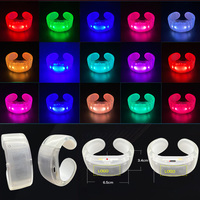Réutilisation USB charge LED Bracelet batterie Rechargeable Radio contrôleur Mini LED Bracelet personnalisé