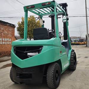 Montacargas Usado Mitsubishi de 3.5 Toneladas de Gran Calidad en Venta, Montacargas Mitsubishi de 3.5 Toneladas, Mástil 2/3, Elevación Estándar 3m 5m, Buen Estado - Product Image 4