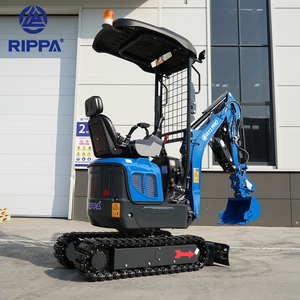 Mini-excavatrice à chenilles Rippa avec moteur Kubota, machine de 1,5 tonne pour usage domestique, livraison gratuite - Product Image 1