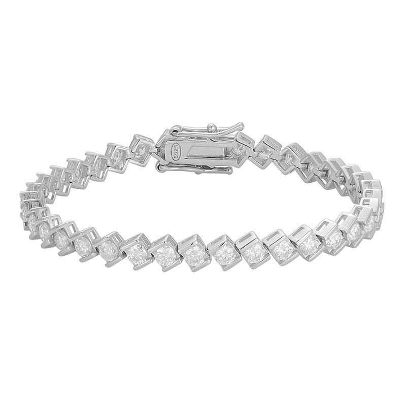 Moissanite 3MM+GRA Certificate-Geometric