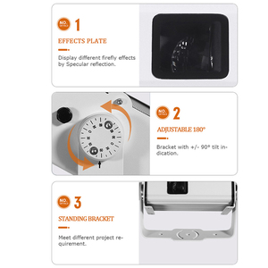 Đèn LED ngoài trời chống nước IP65 13W RGB, đèn laser hình cây đom đóm, đèn sao cho sân vườn, tiệc tại nhà, sân khấu - Product Image 3