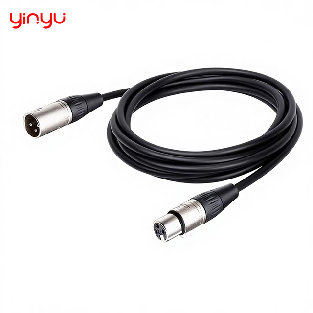 Yinyu MC041NK Professional Low Noise 10M Microphone XLR Cable for Custom Studio and Live Sound Installations