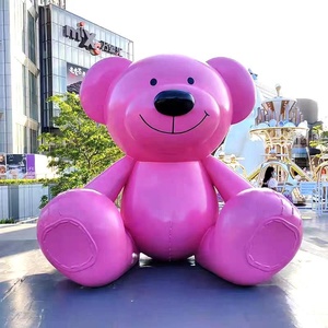 Glass Fiber Teddy <strong>Bear</strong> <strong>Statue</strong> Custom Art Resin Crafts Garden Decoration - Product Image 1