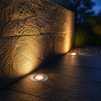 Lampe encastrée au sol LED IP67 3W pour allée extérieure, éclairage souterrain LED