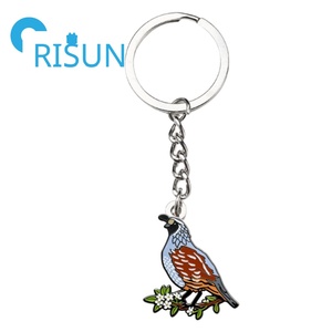 Llavero <span class=keywords><strong>de</strong></span> Metal con Cabeza <span class=keywords><strong>de</strong></span> Codorniz Blanca, Regalo para Amantes <span class=keywords><strong>de</strong></span> las Aves, Llavero Personalizado <span class=keywords><strong>de</strong></span> Codorniz <span class=keywords><strong>de</strong></span> <span class=keywords><strong>California</strong></span> con Esmalte - Product Image 6