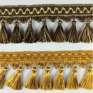 2024 Factory Hot Sales High quality Europe fashion curtain pearl bead tassel fringe trimming