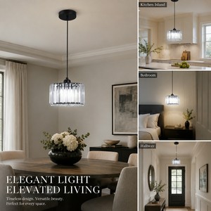Modern Creative Luxury Crystal Pendant Lamps for Dining & Living Room for Chandeliers & Pendant Lighting - Product Image 3