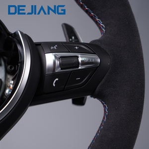 Volante Deportivo de Alcántara para Interiores de Automóviles, Ajuste Perfecto para 320 <span class=keywords><strong>525</strong></span> F10 F20 F30 F15 F25 F07 F01 F82 M3 M4 M5, Accesorios para Automóviles - Product Image 4