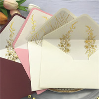Vente en gros d'enveloppes en papier personnalisées pour cartes postales, invitations de mariage, enveloppes d'affaires, pochettes d'emballage pour cartes