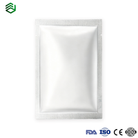 Pochette à trois soudures latérales de 10 cm (L) x 15 cm (W), 90 microns, sac d'emballage alimentaire et cosmétique, capacité de 30 g pour échantillons de poudre cosmétique, impression personnalisée