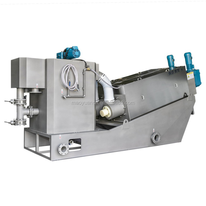 Multi Disc Screw Filter Press Sludge