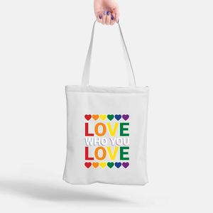 DLBZ Designer Stylish Hot Sale Portable Large Capacity Pride Day Customized Eco-friendly <b>Reusable</b> Multi-function <b>Shopping</b> <b>Bag</b> - Product Image 3