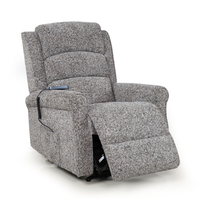 Fauteuil inclinable en tissu, canapé électrique inclinable simple pour personnes âgées, salon, chambre à coucher, meubles de maison