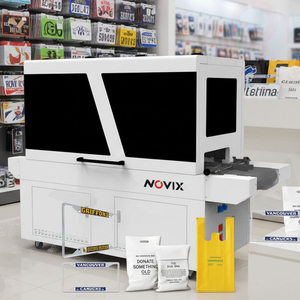 NOVIX One Pass Máquina De Impresión Automática De Matrículas G5/ G6 Cabezal De Impresión Impresora UV Mquina De Impresión De Logotipo En Plástico - Product Image 1