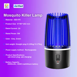 Lampe anti-<span class=keywords><strong>moustiques</strong></span> électrique portable rechargeable en gros – <span class=keywords><strong>Piège</strong></span> <span class=keywords><strong>à</strong></span> insectes et tue-<span class=keywords><strong>moustiques</strong></span> électrique - Product Image 2