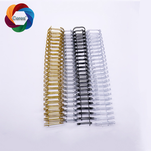 Sıcak satış ceres beyaz/siyah özelleştirilmiş renk notebook için çift döngü tel/takvim ile ciltleme makinesi - Product Image 6