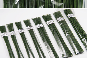 <span class=keywords><strong>ลวด</strong></span>ก้าน<span class=keywords><strong>ดอกไม้</strong></span>ทาสี<span class=keywords><strong>ดอกไม้</strong></span>สำหรับตกแต่งงานประดิษฐ์ทำมือ<span class=keywords><strong>ลวด</strong></span>ลายดอกไม้สีเขียวเข้มสำหรับการจัด<span class=keywords><strong>ดอกไม้</strong></span> - Product Image 2