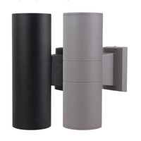 Applique murale LED extérieure COB 6W 10W, éclairage bidirectionnel, luminaire de balcon étanche IP65, décoration lumineuse