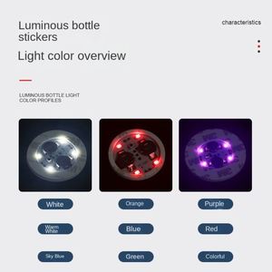 KTV <b>Bar</b> Club Party Colorful <b>Led</b> Coasters <b>Led</b> Stickers Flashing <b>Lights</b> <b>Led</b> Bottle <b>Lights</b> Cup Base <b>Lights</b> - Product Image 3