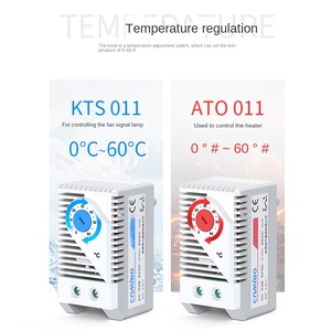 0-60'c ราง DIN ขนาดเล็กกะทัดรัด KTO011 KTS011เทอร์โมโลหะแบบกลไกควบคุมอุณหภูมิปกติเปิดใกล้ <span class=keywords><strong>kto</strong></span> 011 KTS - Product Image 4