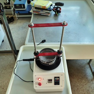 200mm nhiều lớp đường kính tiêu chuẩn phòng thí nghiệm đất Thiết bị kiểm tra ASTM sàng phân tích với bảo hành 1 năm 220V thiết bị phân tích - Product Image 3