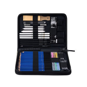 Tekenset Schetsset Pro Art Supplies met 3-kleuren schetsboek voor kunstenaars en volwassenen - Product Image 3