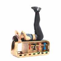 FRE Profession Multifonctionnel Bois Musculation Haltère Banc D'exercice Banc Intérieur Maison Gym Poste De Travail