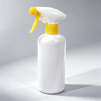 Bouteille PET colorée personnalisée pour cosmétiques et soins de la peau en gros avec pompe pulvérisatrice tout plastique 28/410