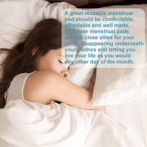 <span class=keywords><strong>ผ้าอนามัย</strong></span>แบบซักได้ Famicheer BSCI ผลิตจากใยไผ่และผ้าฝ้ายออร์แกนิค - Product Image 6