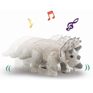 <span class=keywords><strong>Robot</strong></span> de juguete de dinosaurio de peluche con <span class=keywords><strong>control</strong></span> remoto, juguete con animación de sonido ligero - Product Image 3