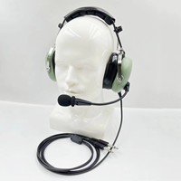 Headphone Over-Ear U174 dengan Peredam Kebisingan Pasif, Tahan Air IPX-4, Kabel 150cm, Ringan, Bahan ABS+PU