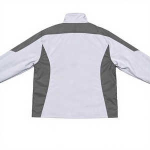 Waterproof Windproof Velcro Closure & Zipper Guard Unisex Soft Shell <b>Hooded</b> Jacket Mandarin Collar Full <b>Zip</b> All Seasons Outdoor - Product Image 4