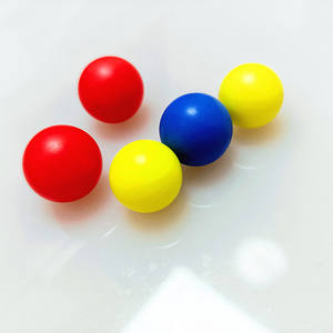 Billes en plastique rouges flottantes de petite taille en gros, roulements à billes de 6 mm 6,35 mm en polypropylène PP pour l'indicateur de calibrage de niveau - Product Image 3