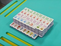 Permainan Mahjong Mengapung untuk Perjalanan, Bahan EVA Tahan Luntur, Pesta Kolam Renang, Pantai, Kesenangan Keluarga Dewasa, Ringan, Portabel, 160 Ubin, Mewah