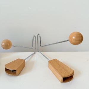 Instruments Orff : Ball Clapper vibrant, percussion à main pour la musique de maternelle, jouets de type basson en gros - Product Image 2