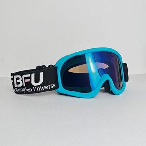 Masque de ski double couche anti-buée, tendance, avec logo personnalisé, anti-sable, protection UV améliorée, verres interchangeables pour l'extérieur - Product Image 2
