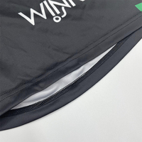 Shorts de course sportifs mi-longs pour hommes, respirants, à taille élastique, avec logo personnalisé en gros