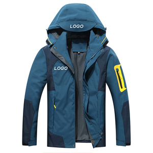 Veste de randonnée personnalisée pour hommes et femmes coupe-vent imperméable pour le camping, le trekking et l'escalade Manteau de pluie softshell - Product Image 1