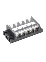 250V 50A 6 voies bornier connexion borne électrique couvert vis barrière reliure poste onduleur système solaire batterie
