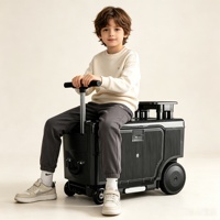 [Certifié CE] Valise-trottinette électrique à 4 roues homologuée cabine, sac de transport, usine source, faible MOQ, fabricant de bagages en ABS PC