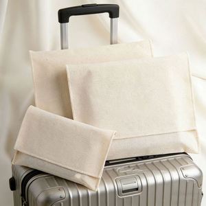 Canvas Envelope Storage Bag Logo <b>Printed</b> for Gift Reusable Pouch - Product Image 2