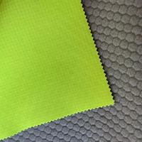 Tela Funcional JINLITE Softshell Ripstop, Elástica en 4 Direcciones, Tejido de Punto con TPU Impermeable, Fluorescente, Grueso, 100% Poliéster