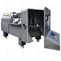 Industrielle poulet viande de boeuf légumes dicer trancheuse de viande congelée viande froide cube machine de découpe automatique viande congelée dicer prix
