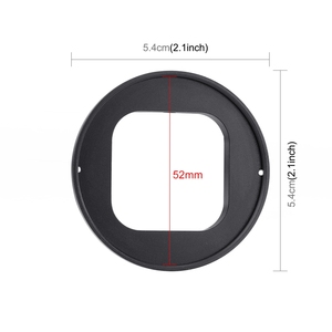 Nuevo en 2023, Accesorios para Lentes <span class=keywords><strong>GoPro</strong></span>, Filtro UV ND2-400 de 52 mm con Anillo Adaptador para <span class=keywords><strong>GoPro</strong></span> Hero11/10/9 PULUZ - Product Image 2